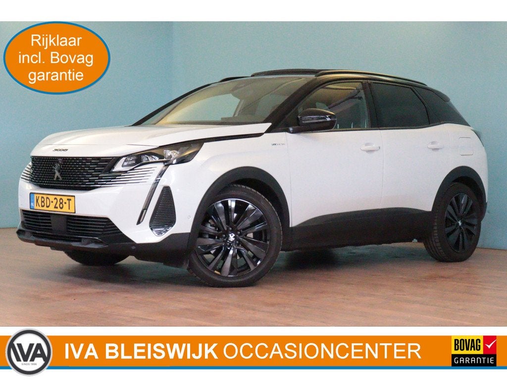 Peugeot 3008 1.6 HYbrid4 300 GT Pack Business | NAVI / APPCO, Auto's, Peugeot, Automaat, 77 km/l, Euro 6, 4 cilinders
