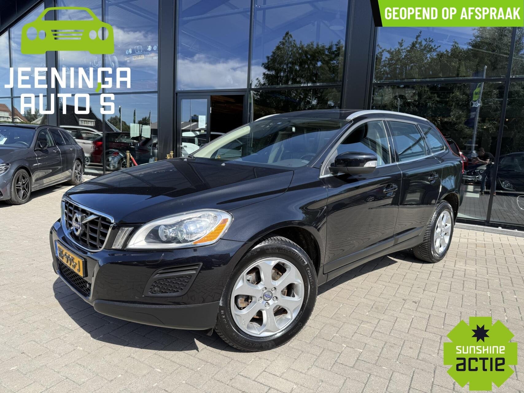 Volvo XC60 2.4D AWD Summum|Leer|Memory|Pano|Camera, Automaat, Euro 5, Gebruikt, Zwart