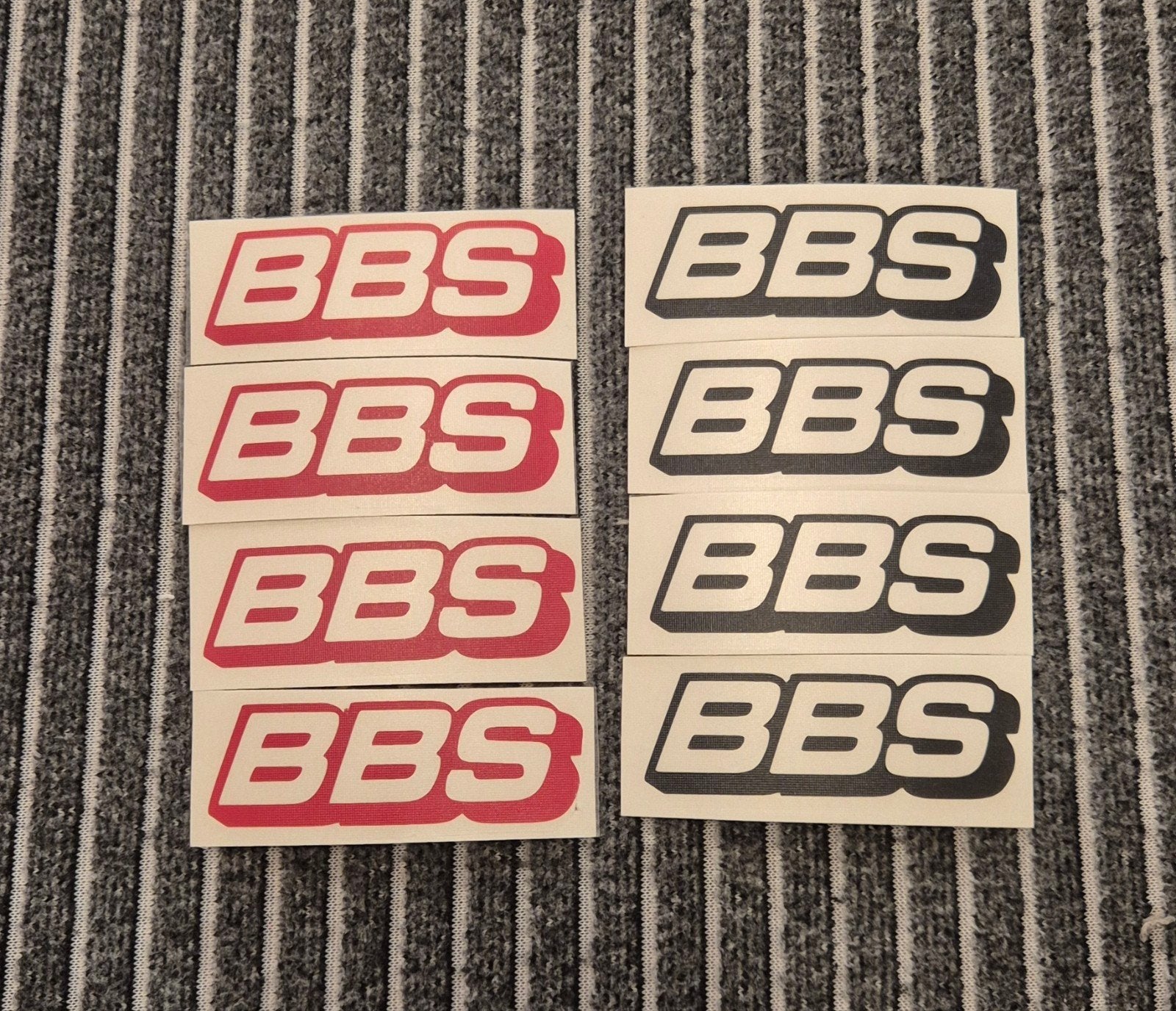 bbs rs velg rand stickers 60x20mm nieuw, Auto diversen, Ophalen of Verzenden, Nieuw