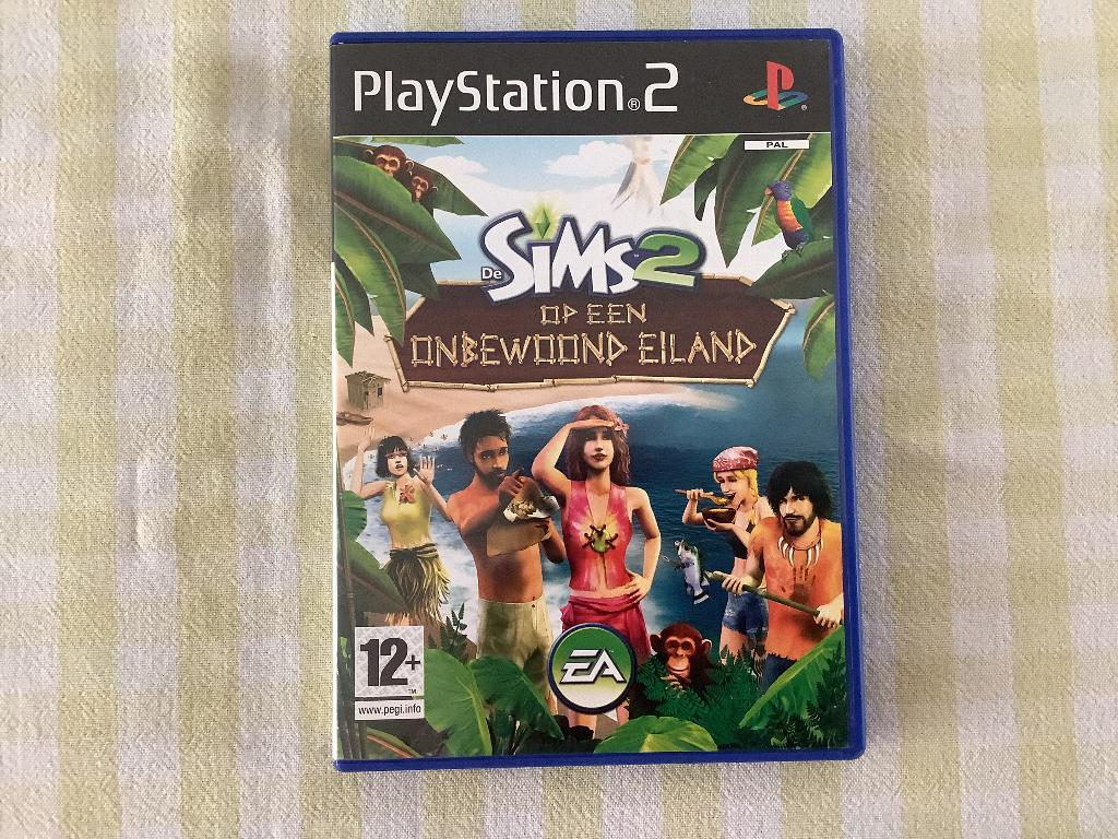 PS2 game Sims 2 op een onbewoond eiland, 1 speler, Ophalen of Verzenden, Zo goed als nieuw, Vanaf 12 jaar