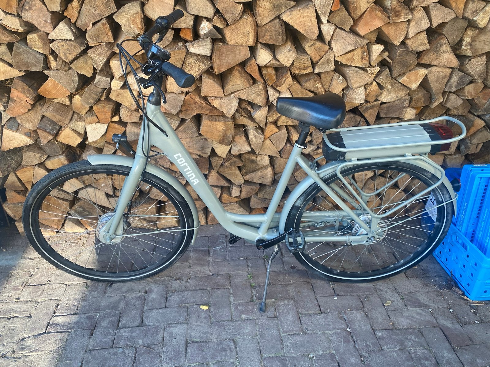 Cortina E-bike met beperkte accu actieradius
