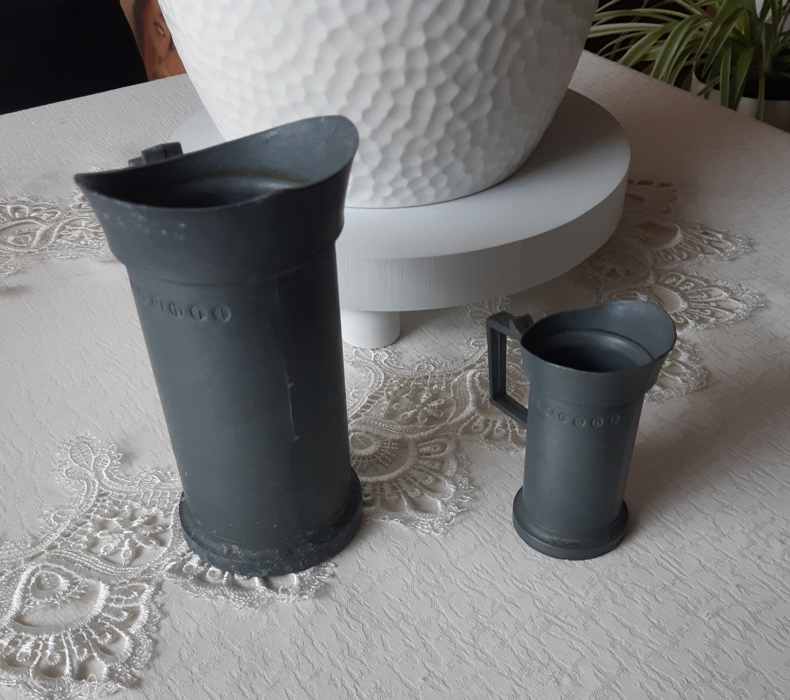 tinnen maatkannen, Antiek en Kunst, Ophalen of Verzenden