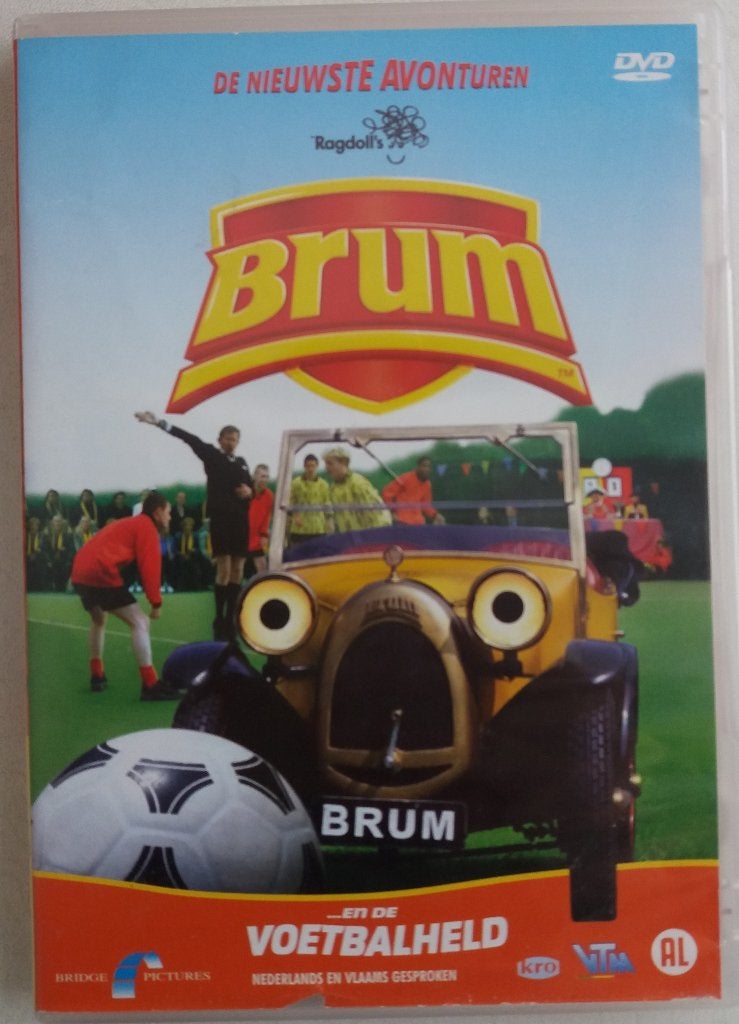 Brum en de Voetbalheld - De Nieuwste Avonturen DVD, Cd's en Dvd's, Gebruikt, Alle leeftijden, Tv-serie, Familie