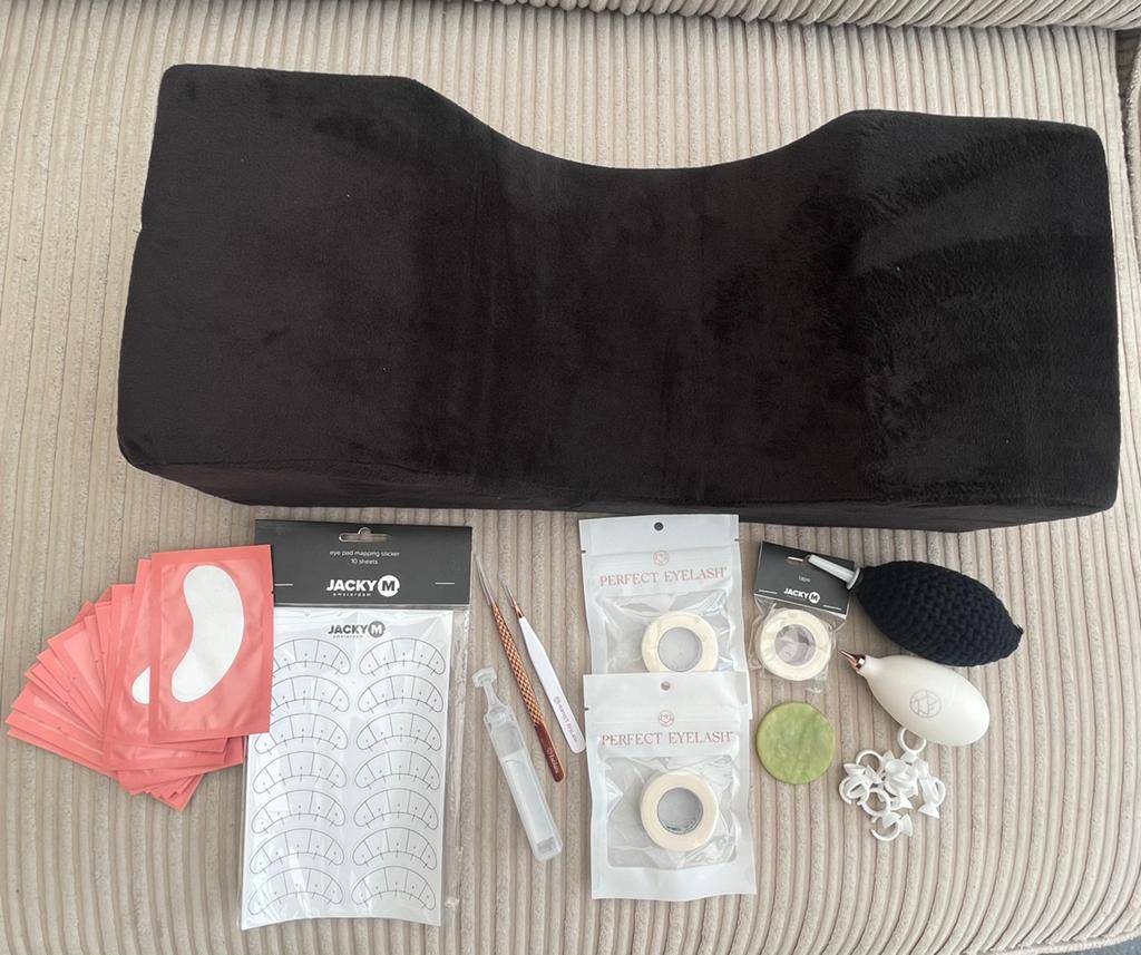 Wimperextensions / Lash stylist starterspakket, Ophalen of Verzenden, Zo goed als nieuw, Zwart, Ogen