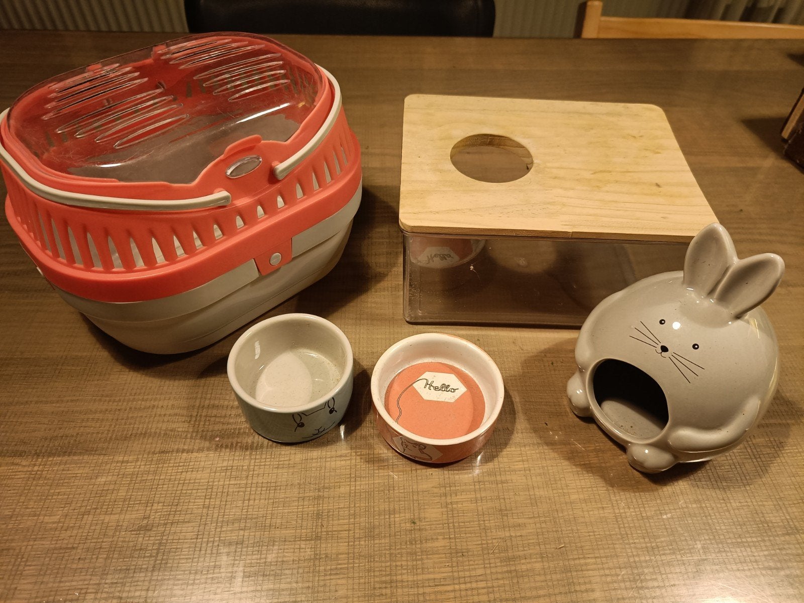 hamster spulletjes, Ophalen