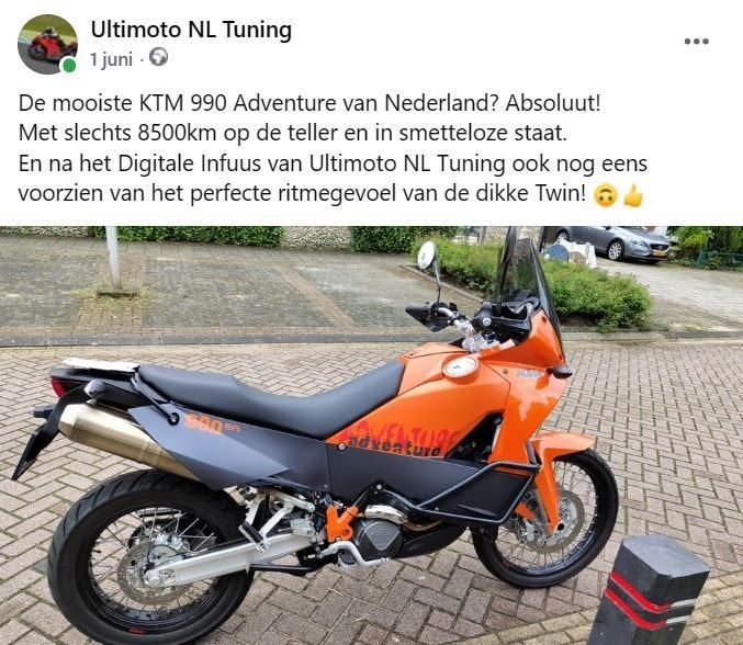 Chip Tuning KTM 690, 990, 1190 , RC8 , Duke , SM, Ophalen