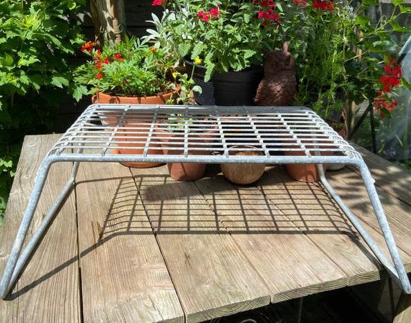 Retro opstapje, Tuin en Terras, Ophalen, Zo goed als nieuw