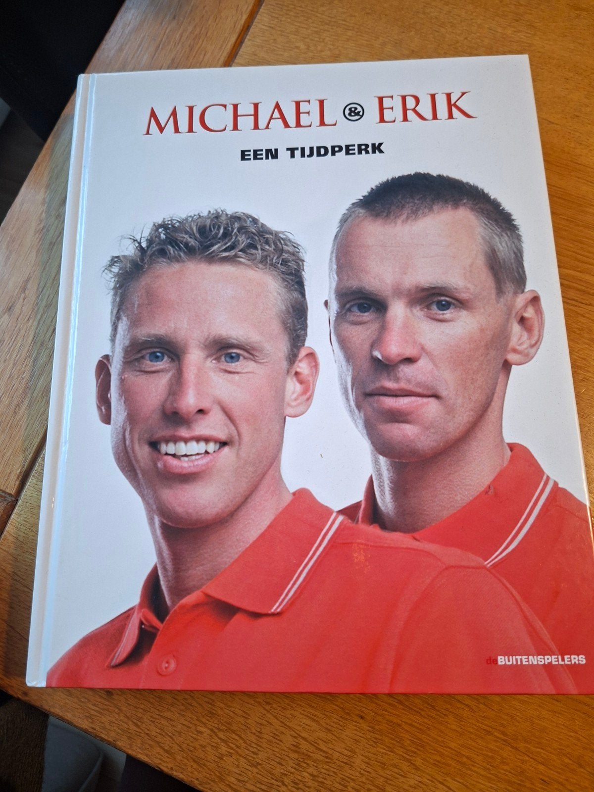 Michael & Erik: Een Tijdperk - Wielrennen Boek, Ophalen of Verzenden, Zo goed als nieuw, Peter Ouwerkerk, Jaap de Groot, Mart Smeets