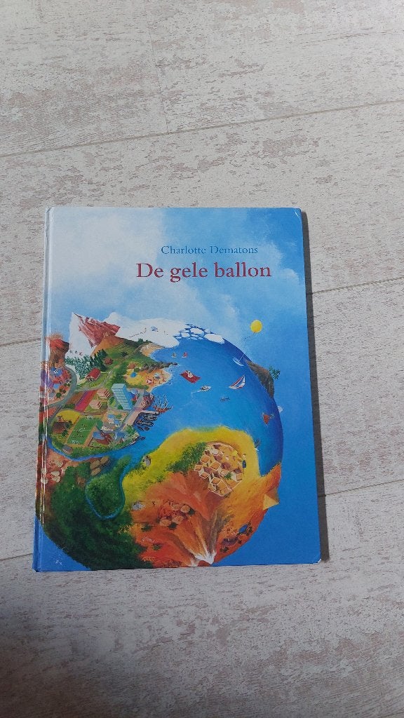 Zoekboek De gele ballon, Ophalen, Gelezen, Charlotte Dematons, Plaatjesalbum