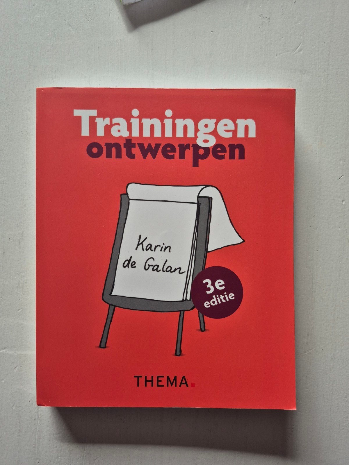 Trainingen ontwerpen - Karin de Galan (3e editie), Boeken, Ophalen of Verzenden, Zo goed als nieuw, Gamma, Karin de Galan