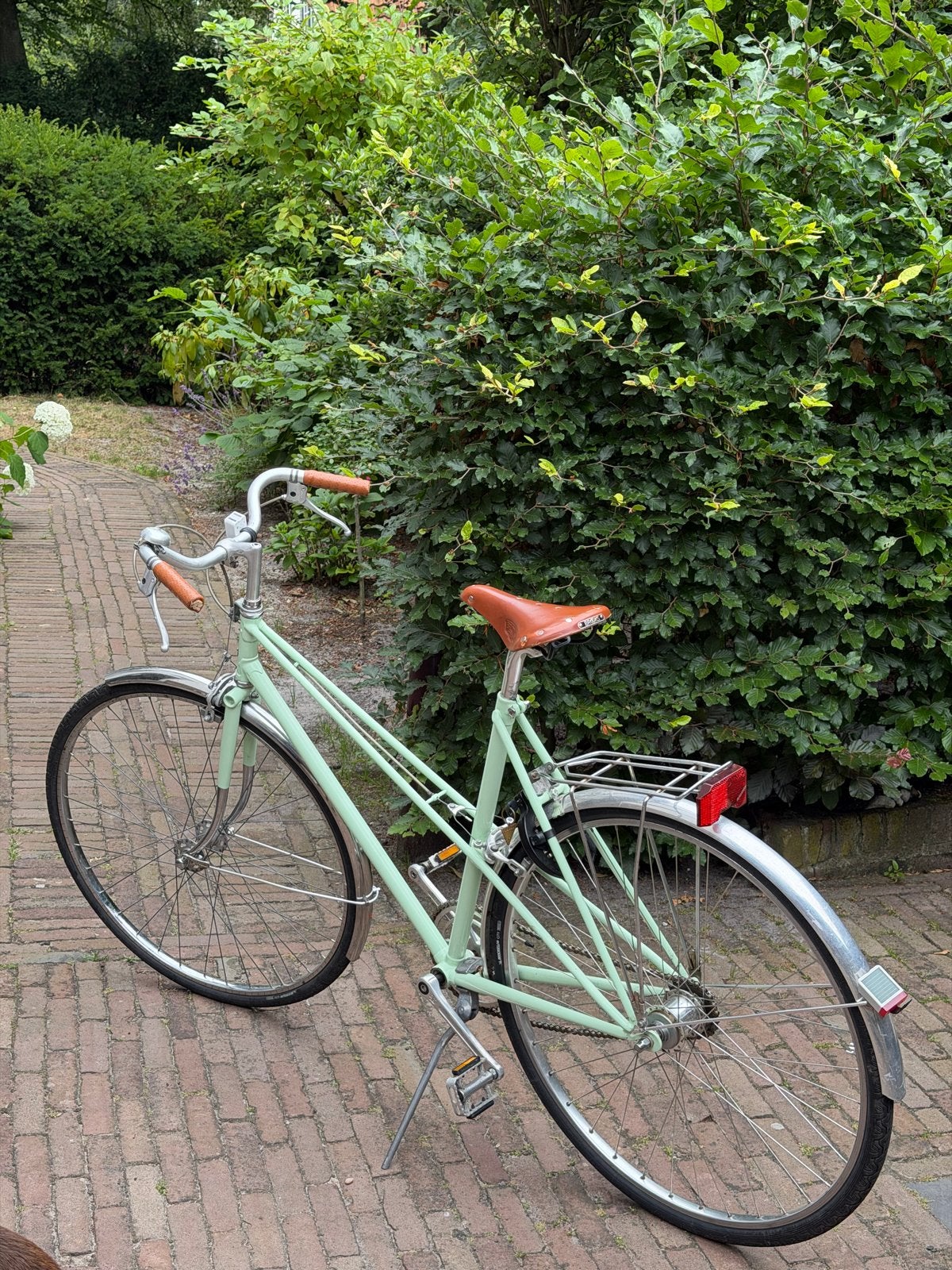 Mooi opgeknapte Raleigh fiets met 2 versnellingen, Terugtraprem, 53 tot 56 cm, Versnellingen, Zo goed als nieuw