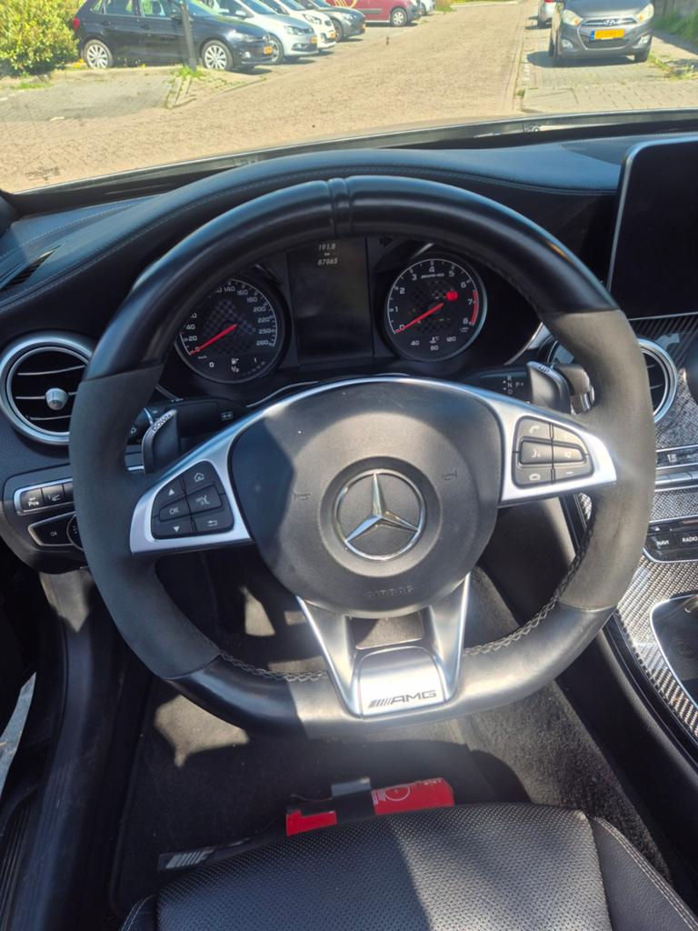 Mercedes c43 amg sturen carbon en suede, Auto-onderdelen, Besturing, Ophalen of Verzenden