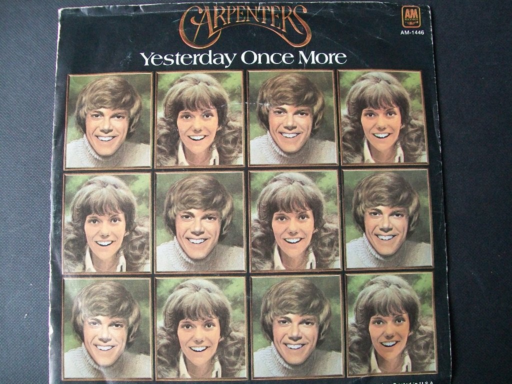 CARPENTERS met Yesterday Once More (7inch) 1973 goede staat, 7 inch, Zo goed als nieuw, Pop, Beschermende buitenhoes