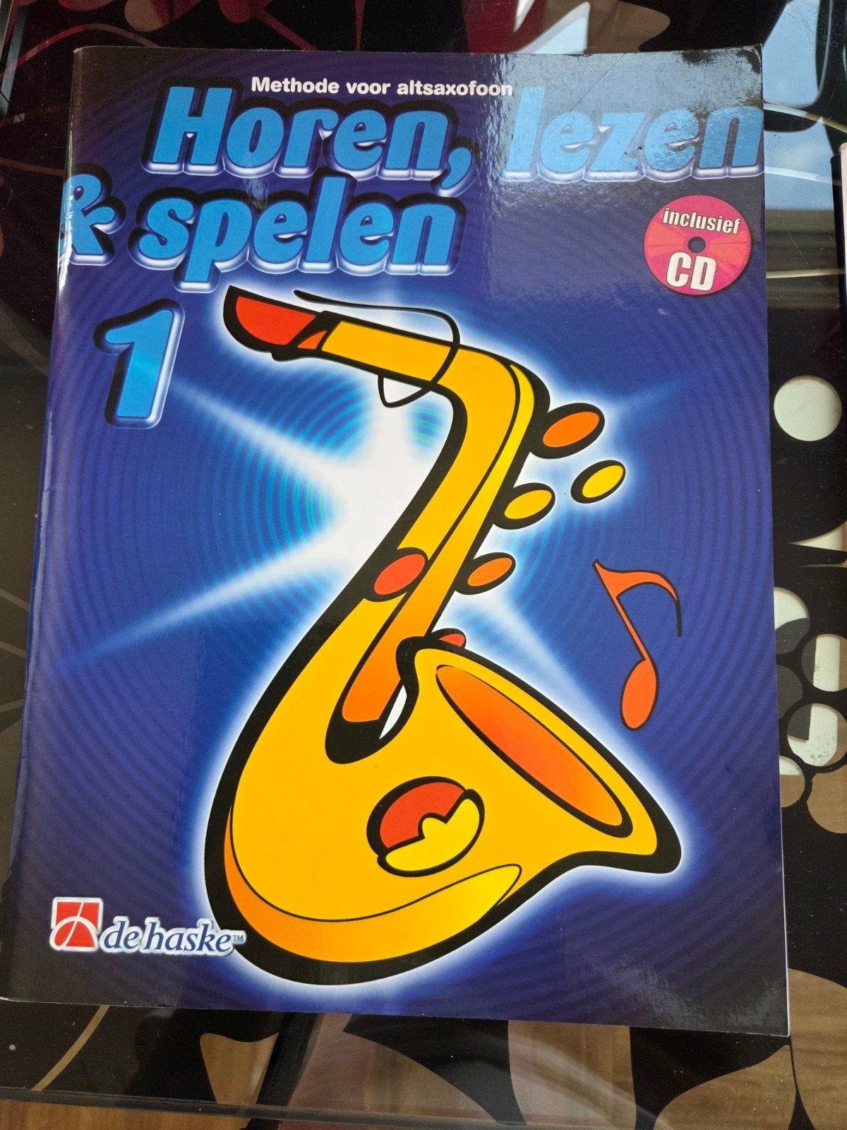 Horen, Lezen & Spelen 1 - Methode voor altsaxofoon, Ophalen of Verzenden, Zo goed als nieuw, Alt