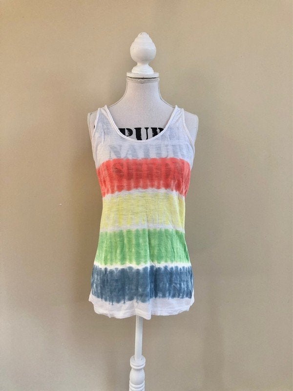 Broadway regenboog zomerse top M, Kleding | Dames, Maat 38/40 (M), Wit, Ophalen of Verzenden, Zo goed als nieuw