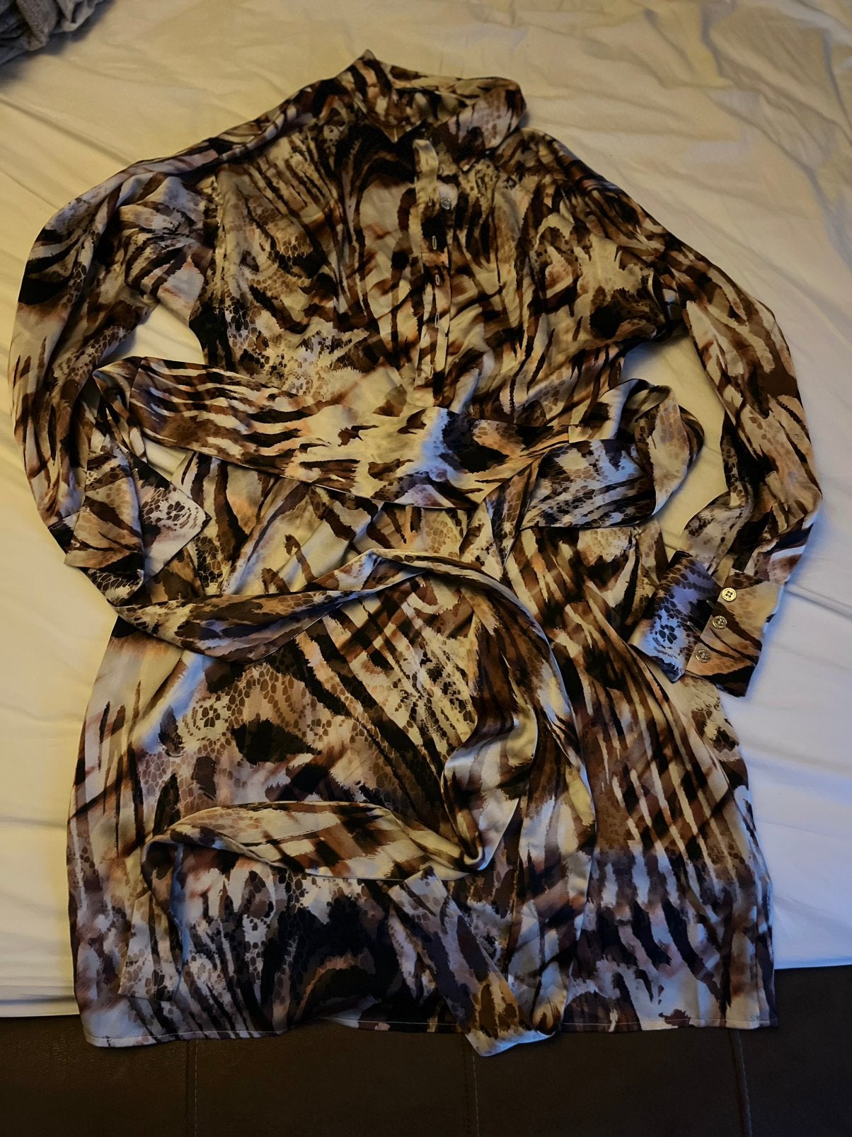 Guess by marciano heerlijk vallende jurk maat m, Maat 38/40 (M), Meerkleurig, Ophalen of Verzenden, Zo goed als nieuw