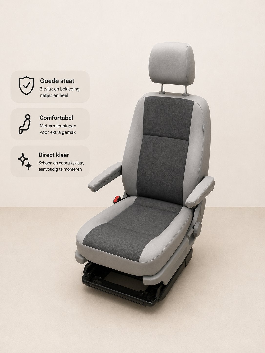 2 identieke VW T5/T6 Stoelen Austin Titan Grey, Ophalen of Verzenden, Nieuw, Austin