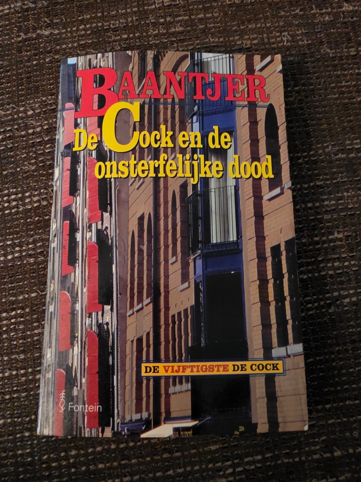 Baantjer - De Cock en de onsterfelijke dood, Boeken, Ophalen of Verzenden, Gelezen, A.C. Baantjer
