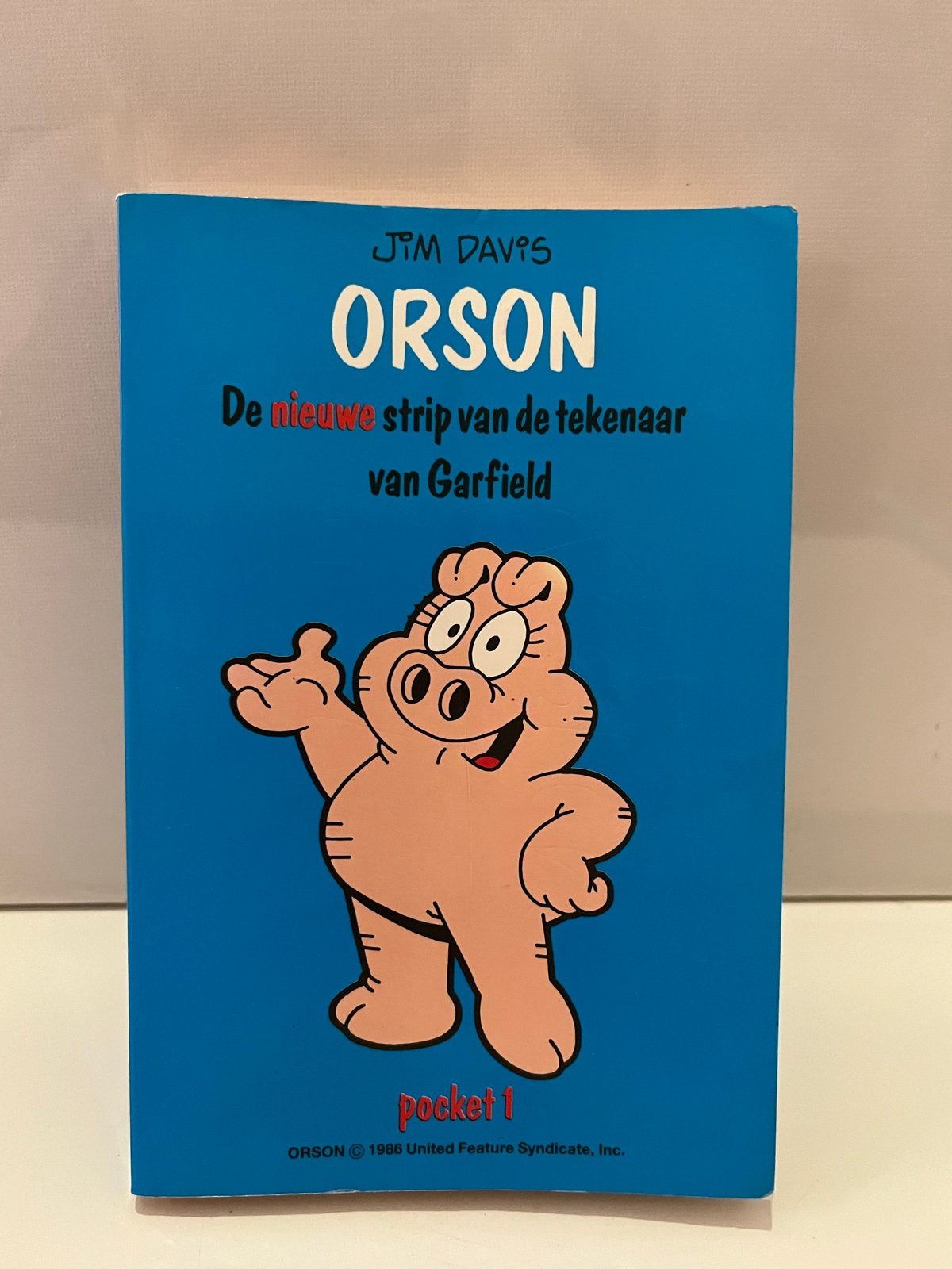 Orson Pocket 1 - Jim Davis (Garfield tekenaar), Eén stripboek, Verzenden, Gelezen