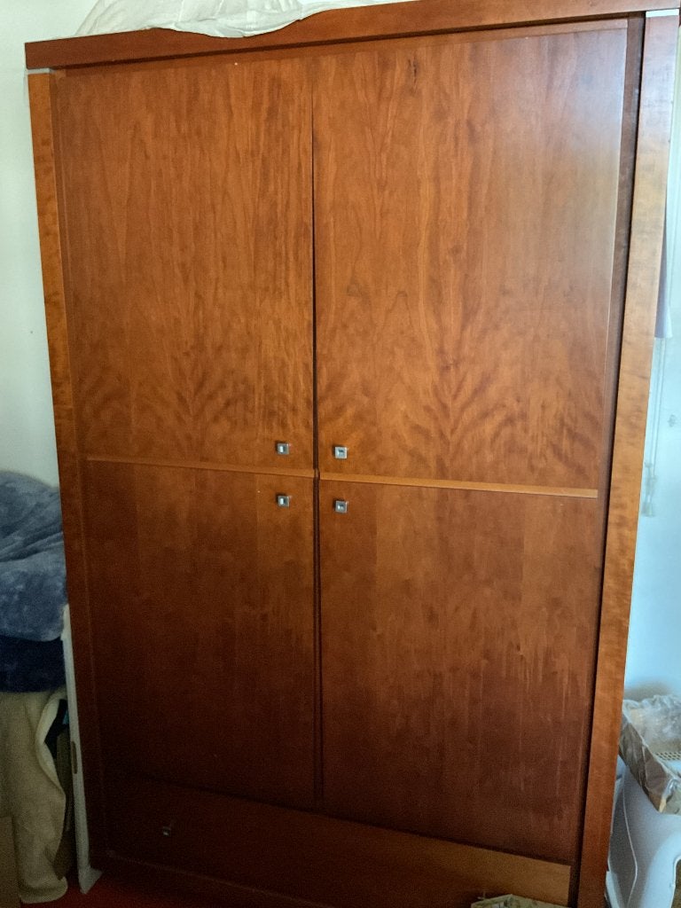 Mooie kledingkast te koop, Huis en Inrichting, Kasten | Kledingkasten, Gebruikt, 100 tot 150 cm, 150 tot 200 cm, 25 tot 50 cm
