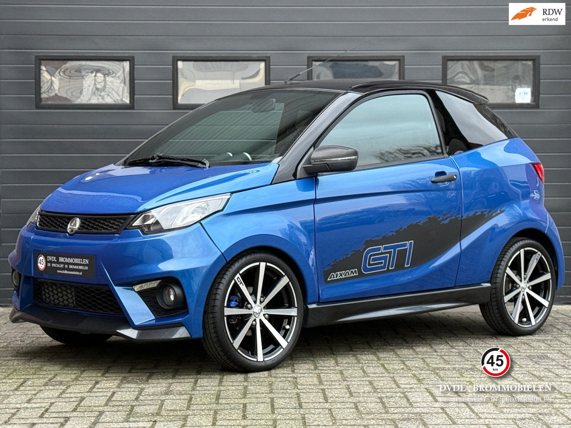 Aixam Coupé GTI Sport Brommobiel 2019 1eig 13dkm NIEUWSTAAT, Overige merken, Gebruikt, DVDL Brommobielen, Staarten 32
5281PL  Boxtel, NL