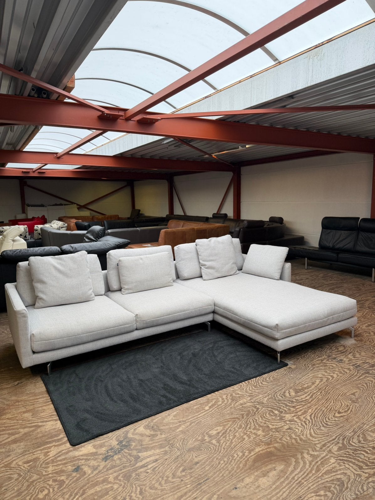 Hoekbank Hulsta design bankstel bank stof Z.G.A.N., Design, Mariansoliak8@gmail.com, Zo goed als nieuw, Marco