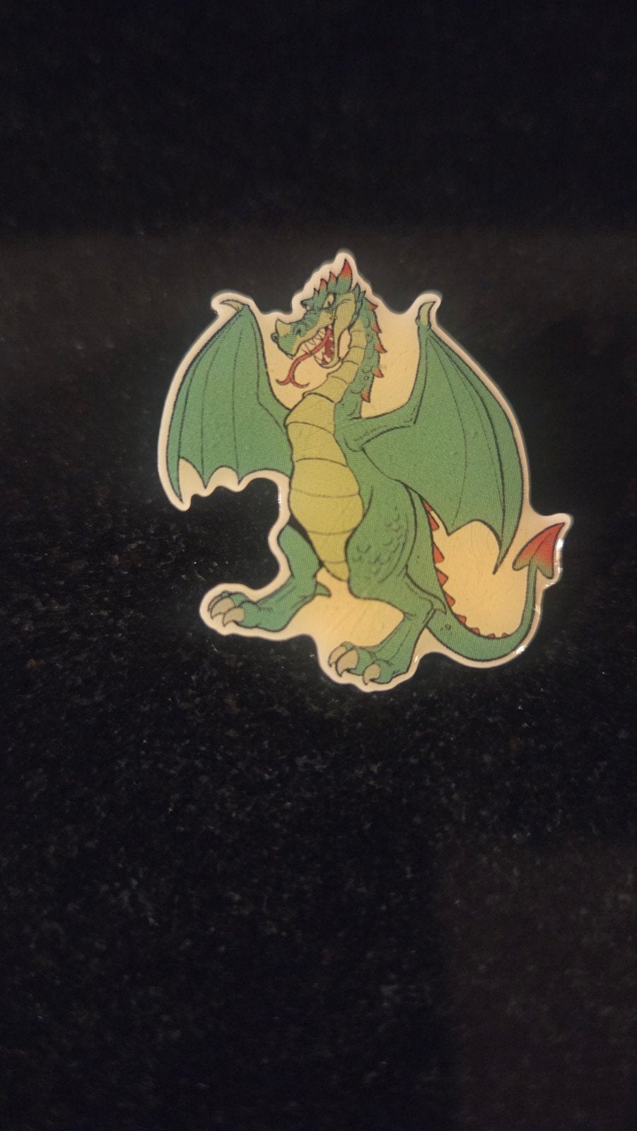 Efteling Sprookjesbos Draak Pin - Zo goed als nieuw, Ophalen of Verzenden, Zo goed als nieuw, Button of Speldje
