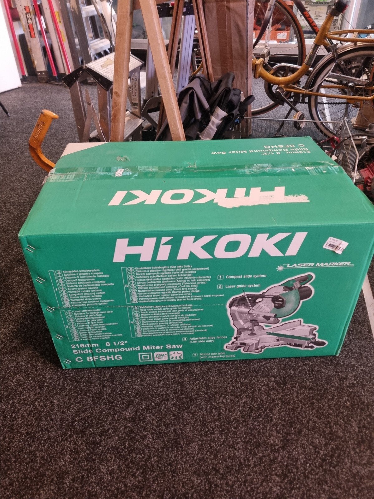 HiKOKI C 8FSHG Afkortzaag - Nieuw in doos, Ophalen of Verzenden, Nvt, Nvt, Nvt