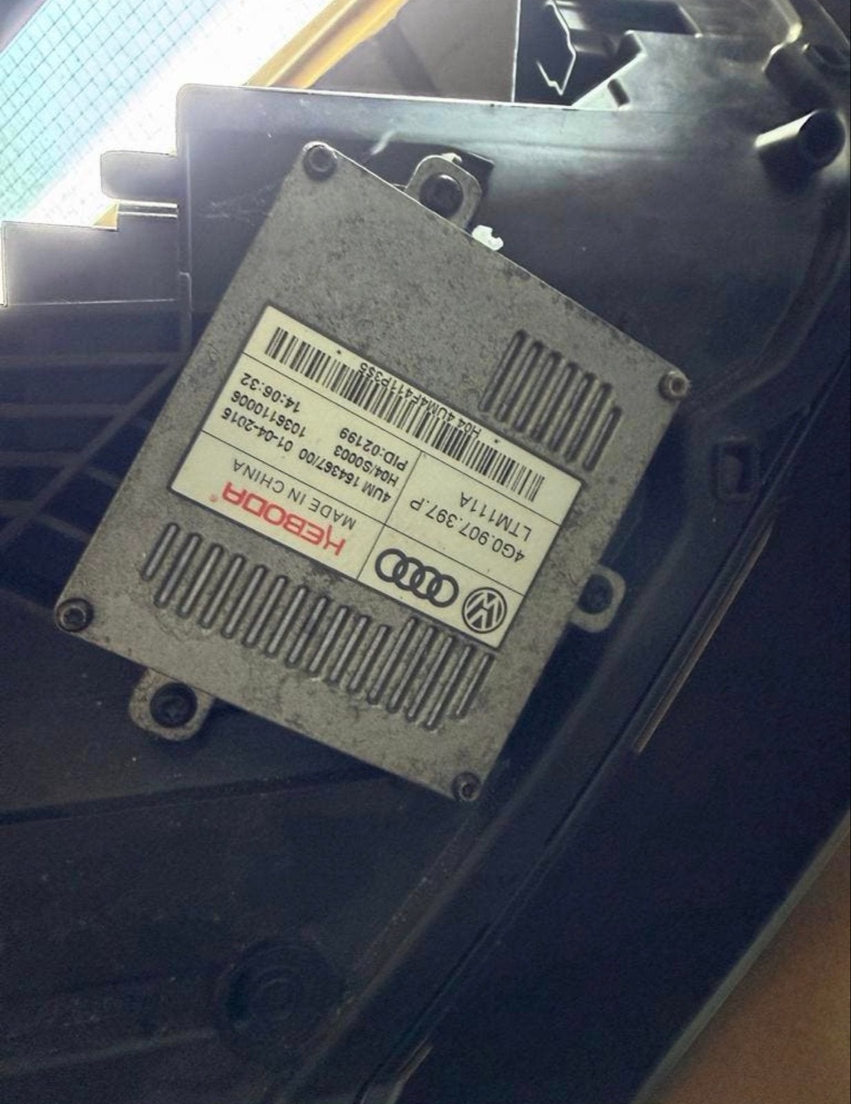 Originele Audi LED koplampen links en rechts, Ophalen, Gebruikt, Audi