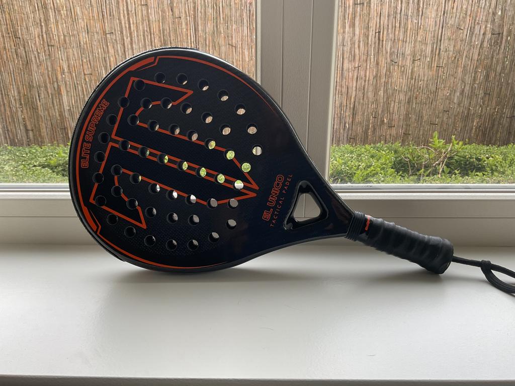 Tactical Padel El Unico Orange, Sport en Fitness, Padel, Ophalen of Verzenden, Zo goed als nieuw, Padelracket