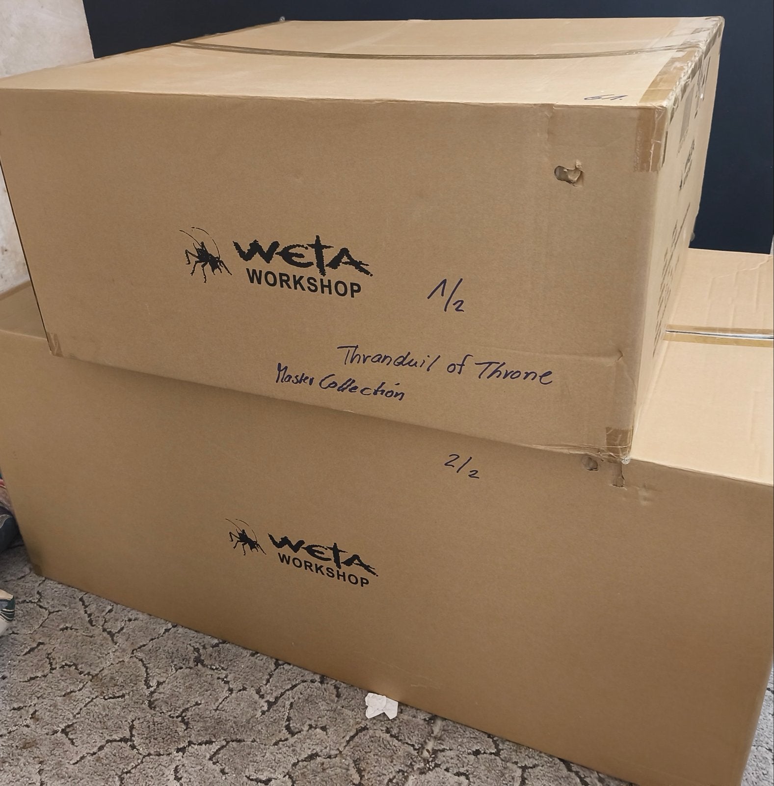 Weta Workshop Thranduil op Troon Master Collection, Verzenden, Nieuw