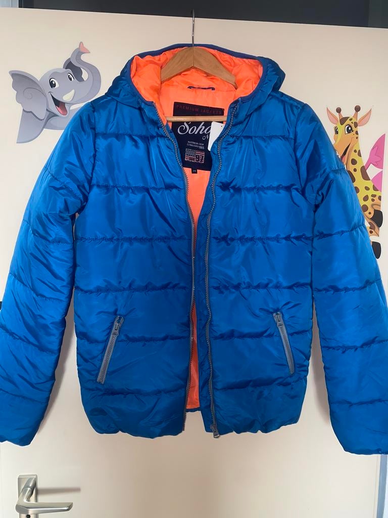 Mooie Nieuwe winterjas in maat 176 SOHO New York, Ophalen of Verzenden, Zo goed als nieuw, Jongen, Jas