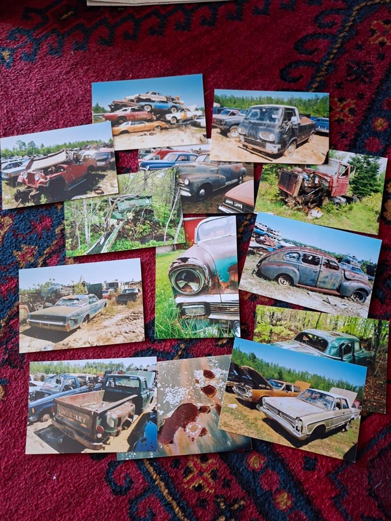 110  Foto's Amerikaanse wrakken, 1960 tot 1980, Foto, Ophalen of Verzenden, Zo goed als nieuw
