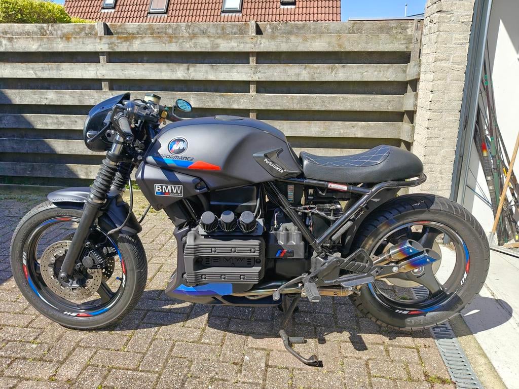 Unieke BMW K-serie Cafe Racer - Custom Build, 750 cc, Sportuitlaat, Motorrijbewijs A, Gebruikt