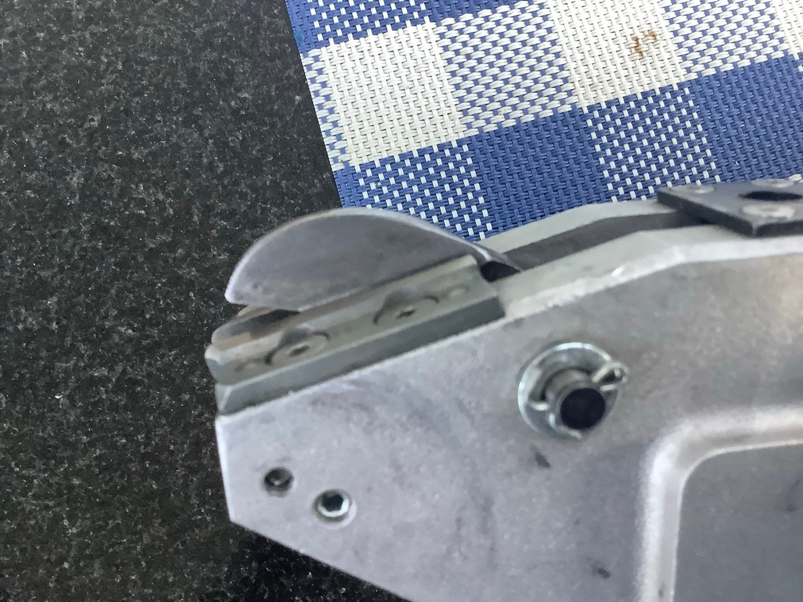 DRÄCO D 737/1 elektrische plaatschaar, Ophalen of Verzenden, Zo goed als nieuw