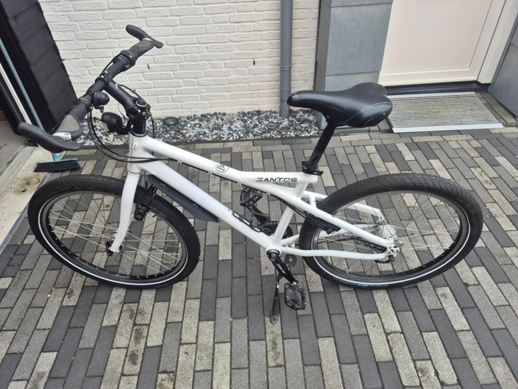 Santos fiets, wit, met Rohloff-versnellingsnaaf, Ophalen of Verzenden, Gebruikt, Overige merken, Versnellingen