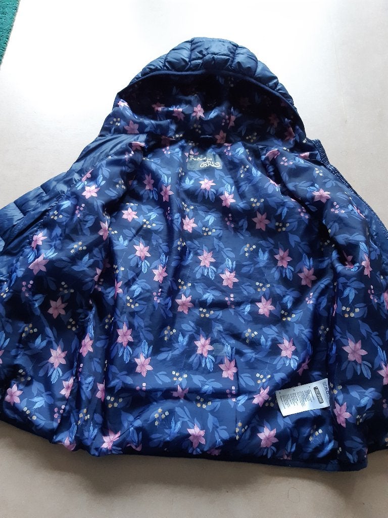 najaars jasje blauw maat 152, Kinderen en Baby's, Ophalen of Verzenden, Zo goed als nieuw, Meisje, Jas