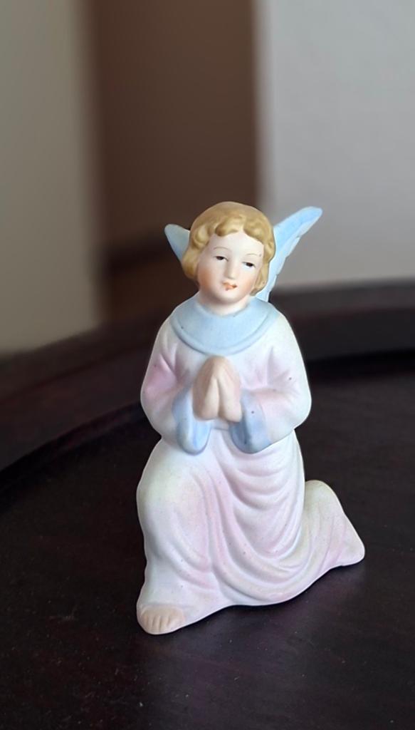 Biddende Engel Beeldje - Religieuze Decoratie, Verzamelen, Religie, Ophalen