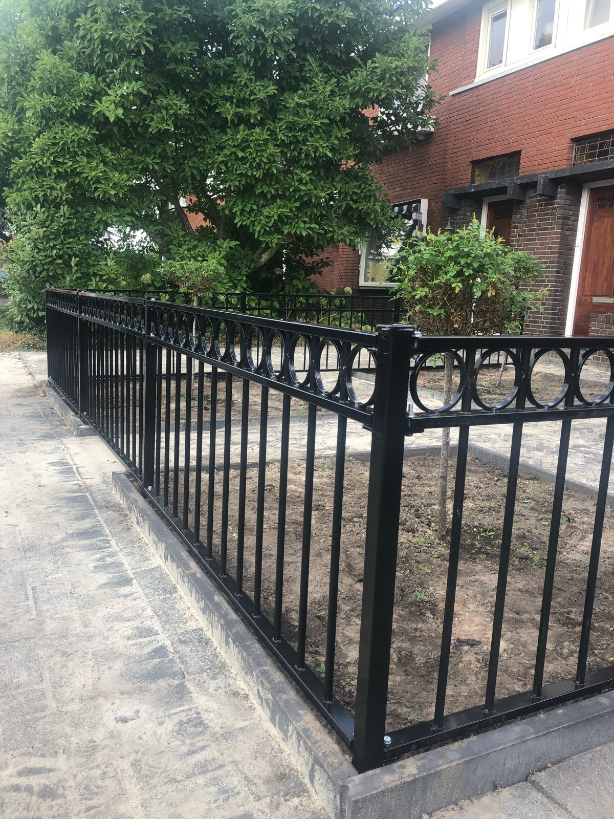Sierhekwerk met ringen vanaf €130 per meter, Met poort, Nieuw, Ophalen of Verzenden, Sierhekwerk
