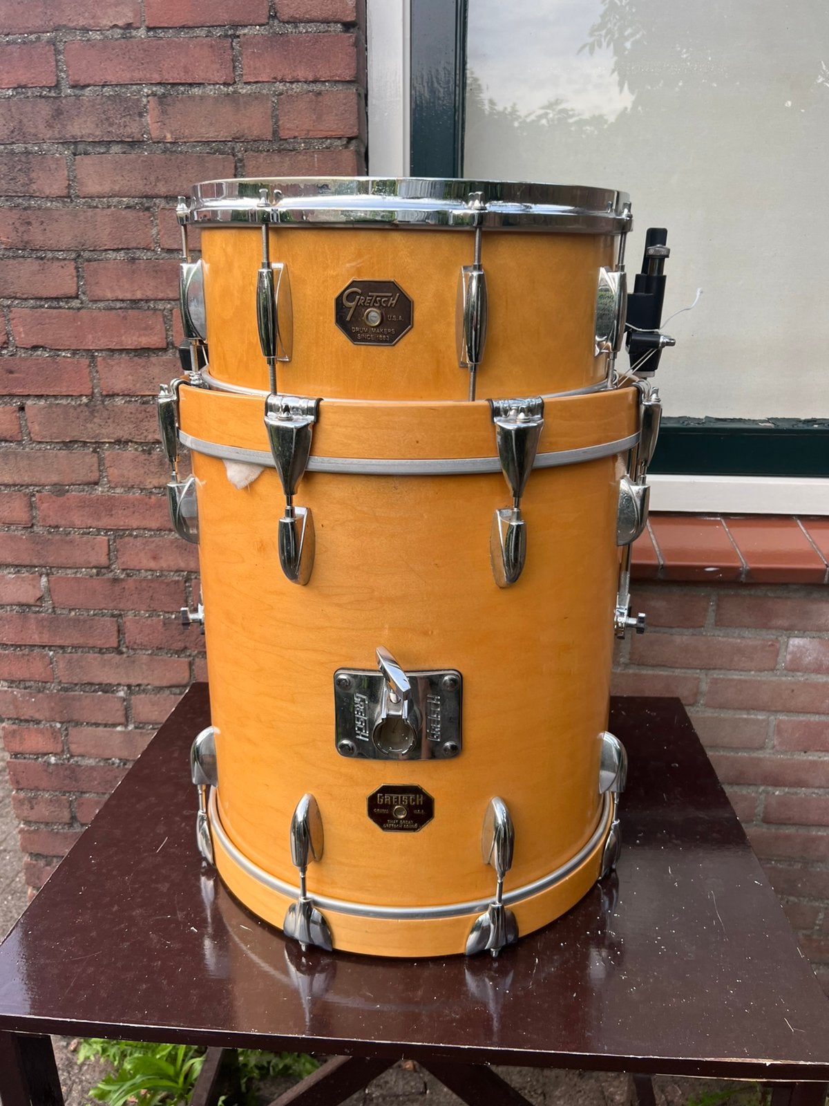 Gretsch USA Maple stopsign vintage, Muziek en Instrumenten, Drumstellen en Slagwerk, Ophalen of Verzenden, Zo goed als nieuw, Overige merken