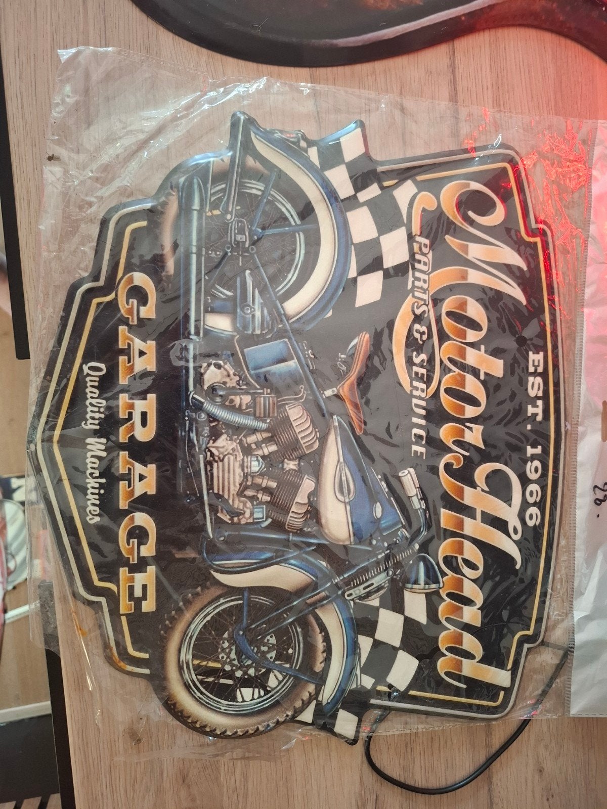 Diverse decoratieve metalen borden Retro/Vintage stijl, Verzamelen, Ophalen, Reclamebord