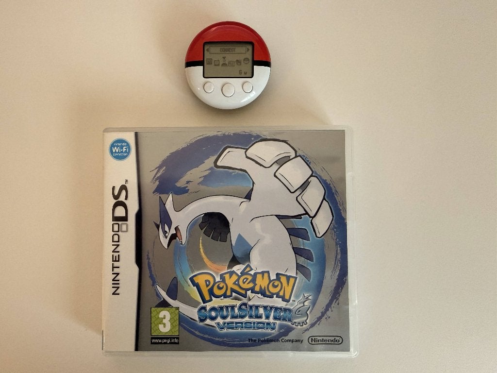 Pokémon SoulSilver + Pokéwalker – compleet, NL versie, Spelcomputers en Games, 1 speler, Ophalen of Verzenden, Zo goed als nieuw
