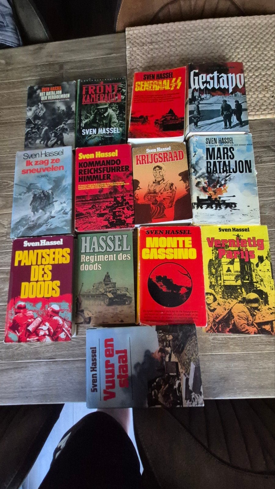Sven Hassel Boeken complete Collectie - Tweede Wereldoorlog, Sven Hassel, Landmacht, Ophalen, Tweede Wereldoorlog