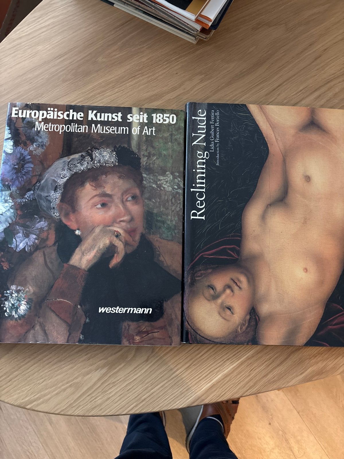 Kunstboeken: Europese Kunst sinds 1850 & Reclining Nude, Ophalen of Verzenden, Zo goed als nieuw, Overige onderwerpen