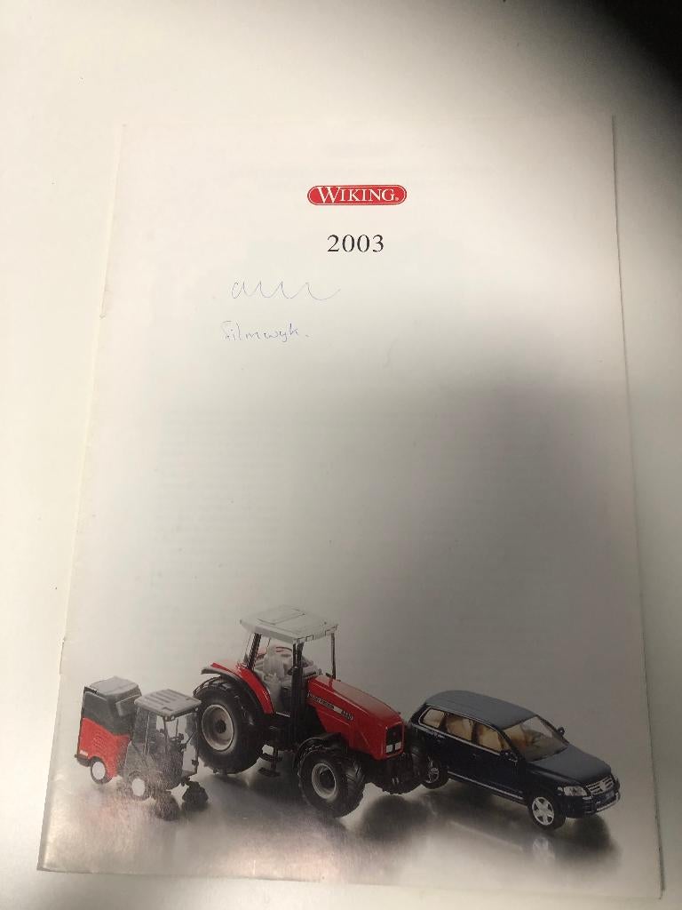 Wiking  catalogus 2003, Hobby en Vrije tijd, Modeltreinen | H0, Overige merken, Gebruikt, Gelijkstroom of Wisselstroom, Boek, Tijdschrift of Catalogus