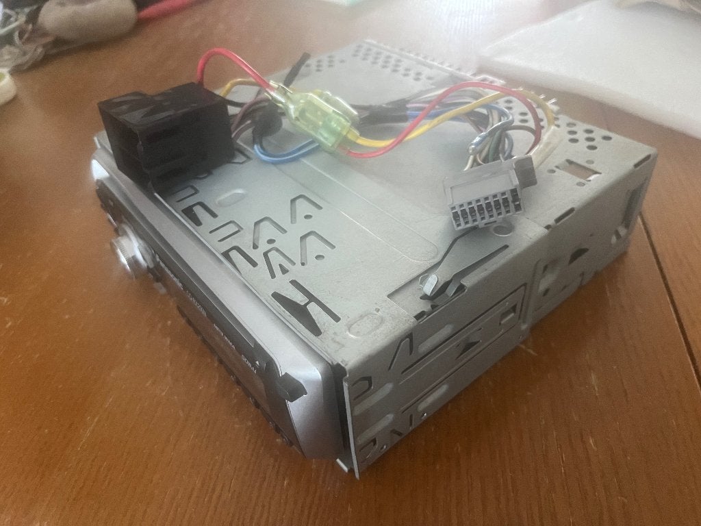 Autoradio Panasonic, Ophalen of Verzenden, Gebruikt