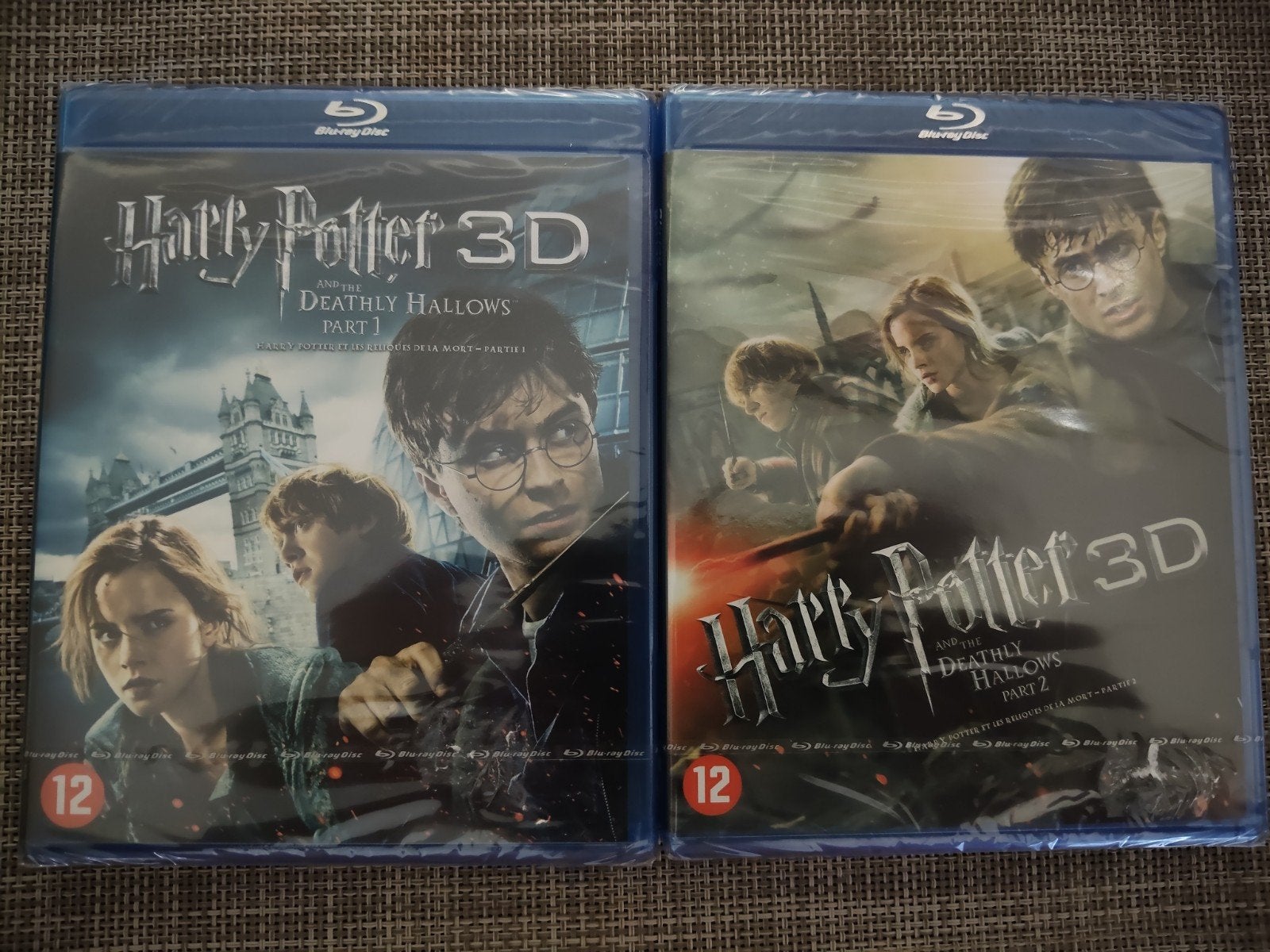 Harry Potter and the Deathly Hallows 1 & 2 Bluray 3D NIEUW!, Cd's en Dvd's, Blu-ray, Ophalen of Verzenden, Nieuw in verpakking