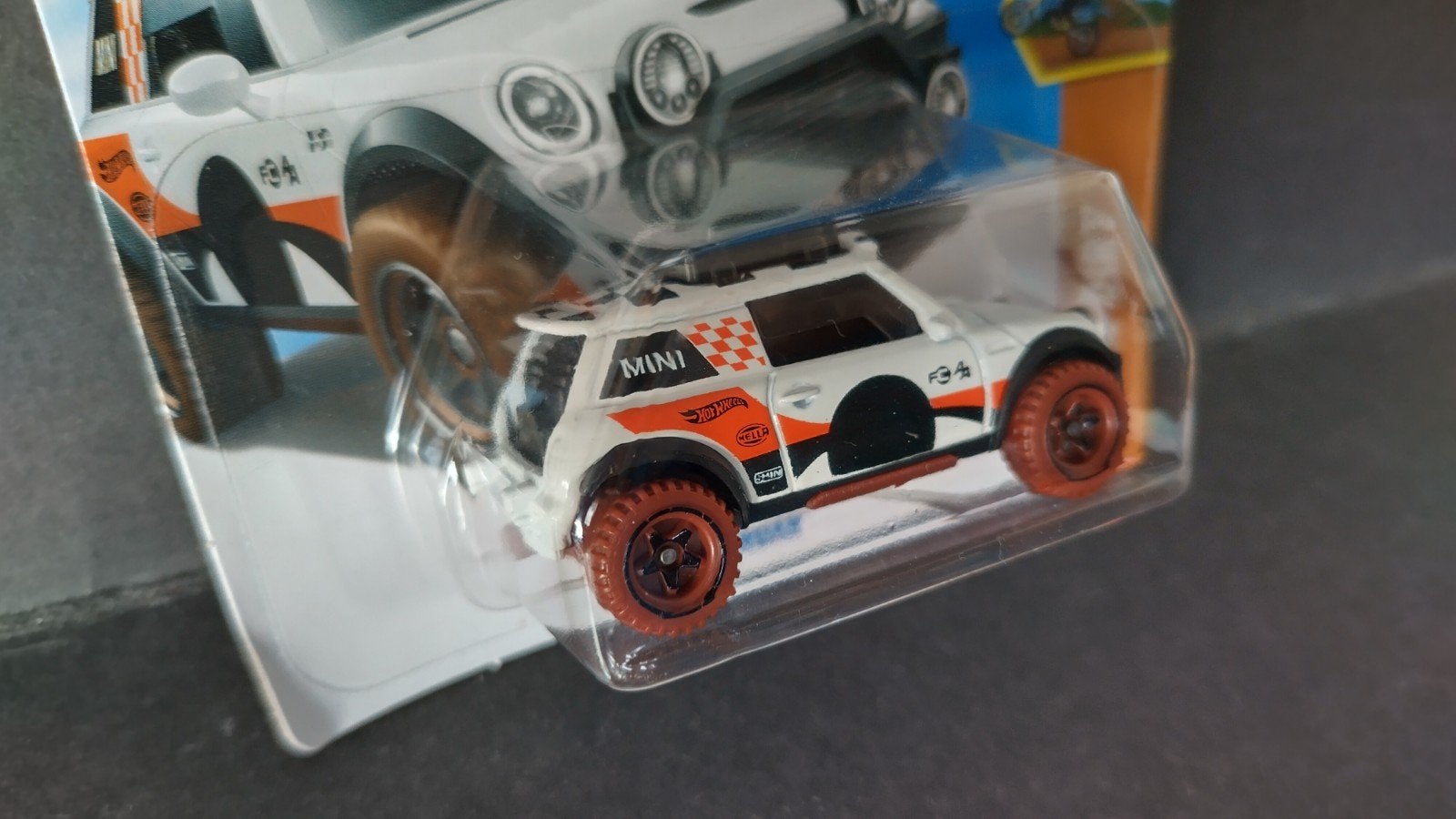 Mini Cooper Rally Raid Lil Roar 1:64 Hotwheels Pol, Auto, Verzenden, ., Nieuw