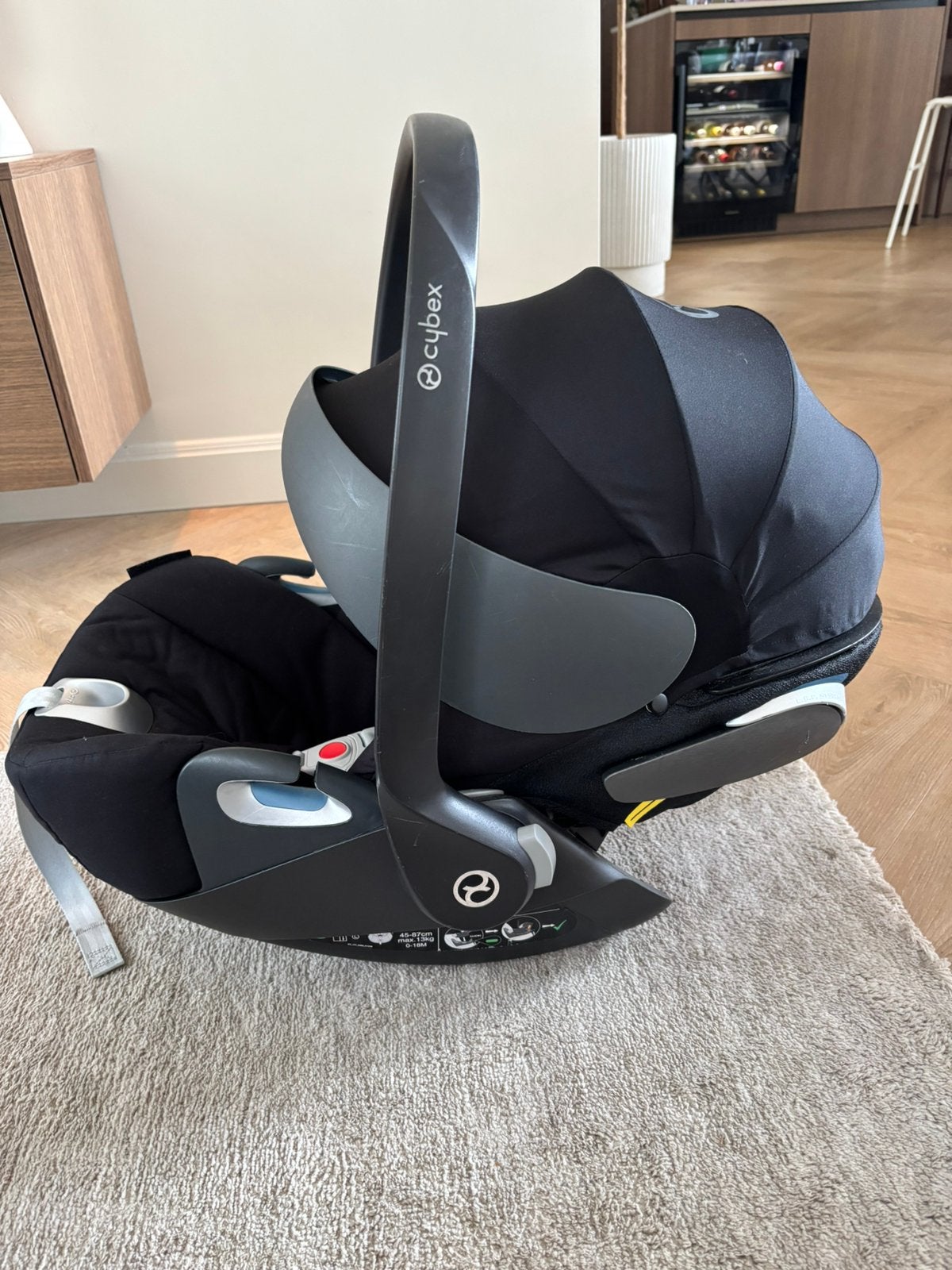 Cybex cloud z i-size, Zo goed als nieuw, Isofix, 0 t/m 13 kg, Ophalen
