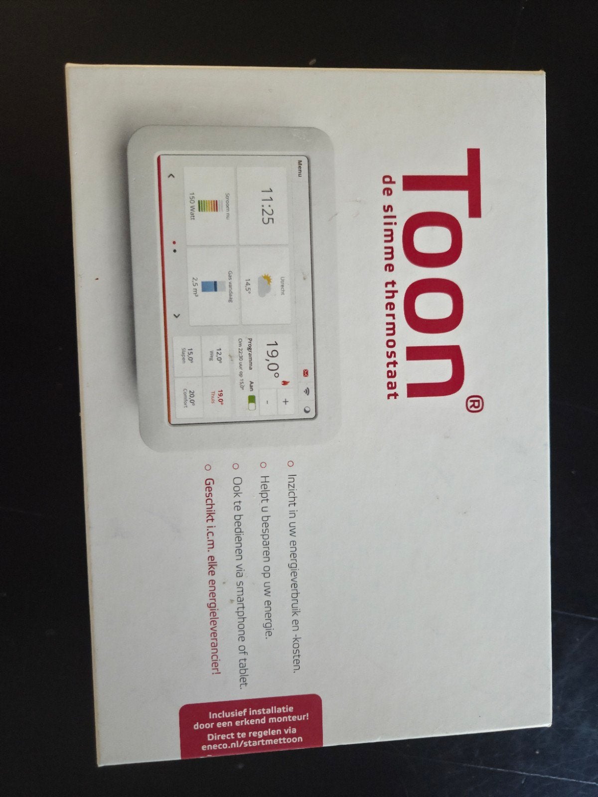 Toon slimme thermostaat - Complete set, Ophalen